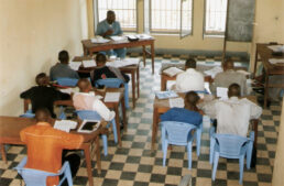 Kananga Bible School Extension students