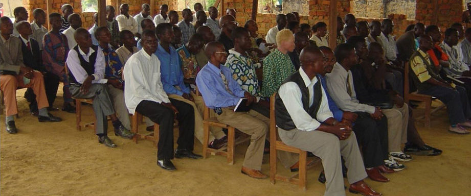Kindu Bible School Extension students